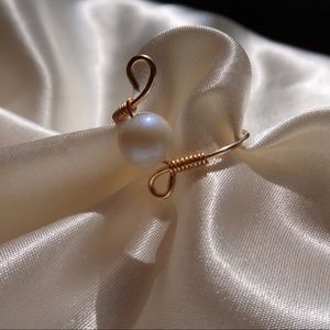 Handmade Gold Wire-wrapped Ring